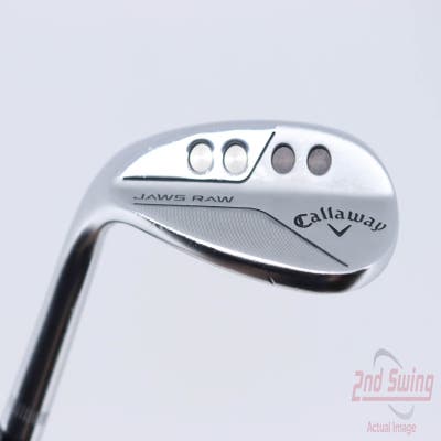 Callaway Jaws Raw Chrome Wedge Lob LW 60° 10 Deg Bounce S Grind Dynamic Gold Spinner TI Steel Wedge Flex Left Handed 35.5in