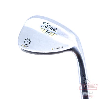 Titleist Vokey SM5 Tour Chrome Wedge Lob LW 58° 7 Deg Bounce S Grind Titleist SM5 BV Steel Wedge Flex Right Handed 35.25in