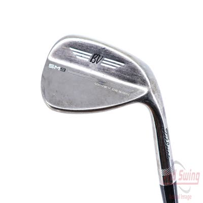 Titleist Vokey SM9 Brushed Steel Wedge Gap GW 52° 12 Deg Bounce F Grind Titleist Vokey BV Steel Wedge Flex Right Handed 35.5in