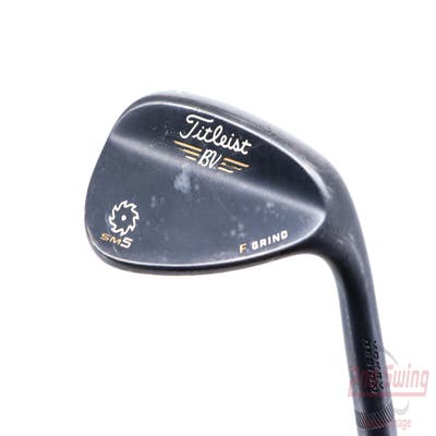 Titleist Vokey SM5 Raw Black Wedge Gap GW 52° 12 Deg Bounce F Grind Titleist SM5 BV Steel Wedge Flex Right Handed 34.5in