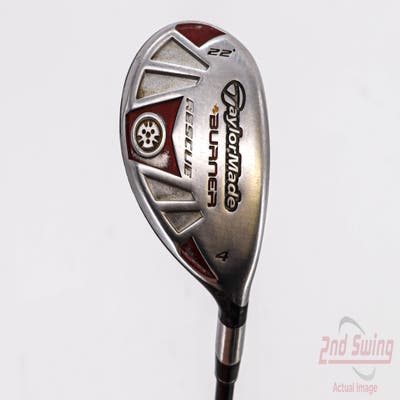 TaylorMade Burner Rescue Hybrid 4 Hybrid 22° TM Reax Superfast 65 Graphite Regular Right Handed 40.0in