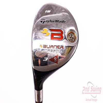 TaylorMade 2008 Burner Rescue Hybrid 3 Hybrid 19° TM Reax 60 Graphite Stiff Left Handed 40.5in