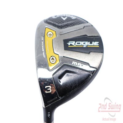 Callaway Rogue ST Max Fairway Wood 3 Wood 3W 15° MCA Tensei AV-XLINK White 75 Graphite X-Stiff Left Handed 42.5in