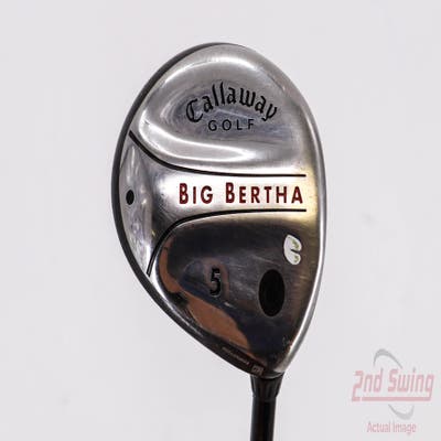 Callaway 2004 Big Bertha Fairway Wood 5 Wood 5W Callaway RCH 75w Graphite Stiff Right Handed 42.5in