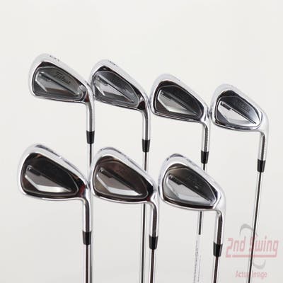 Titleist 2023 T350 Iron Set 5-PW True Temper AMT Red S300 Steel Stiff Right Handed 38.25in