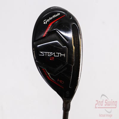 TaylorMade Stealth 2 HD Rescue Hybrid 6 Hybrid 31° FST KBS MAX Graphite 65 Graphite Stiff Right Handed 40.0in