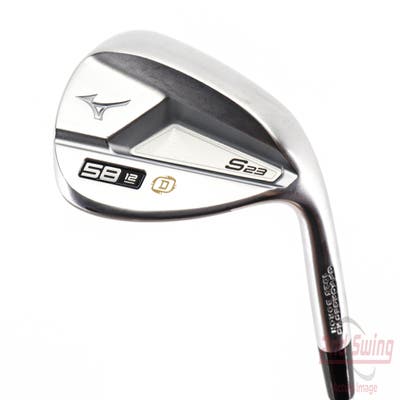 Mint Mizuno S23 Satin Chrome Wedge Lob LW 58° 12 Deg Bounce D Grind FST KBS Hi-Rev 2.0 115 Steel Wedge Flex Right Handed 35.5in