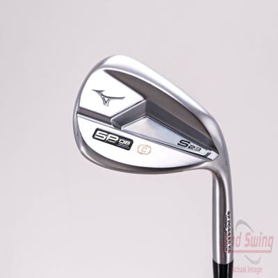 Mint Mizuno S23 Satin Chrome Wedge Lob LW 58° 8 Deg Bounce C Grind FST KBS Hi-Rev 2.0 115 Steel Wedge Flex Right Handed 35.5in