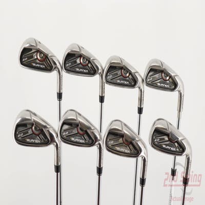 TaylorMade Burner 2.0 HP Iron Set 4-PW AW TM Burner 2.0 85 Steel Stiff Right Handed 39.0in