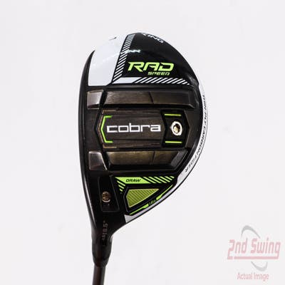 Cobra RAD Speed Draw Fairway Wood 5 Wood 5W 18.5° PX EvenFlow Riptide CB 50 Graphite Regular Left Handed 43.0in