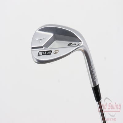 Mizuno S23 Satin Chrome Wedge Sand SW 54° 8 Deg Bounce D Grind FST KBS Hi-Rev 2.0 115 Steel Wedge Flex Right Handed 35.5in