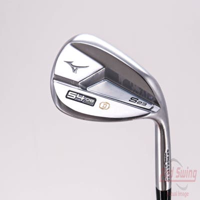 Mizuno S23 Satin Chrome Wedge Sand SW 54° 8 Deg Bounce D Grind FST KBS Hi-Rev 2.0 115 Steel Wedge Flex Right Handed 35.5in