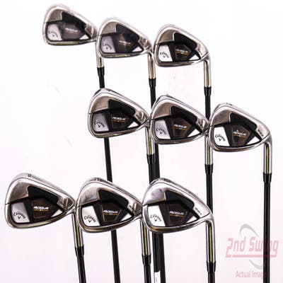 Callaway Rogue ST Max Iron Set 4-PW AW GW Project X Cypher 50 Graphite Senior Right Handed 38.25in