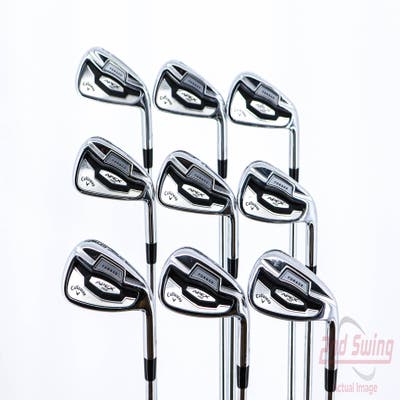 Callaway Apex Pro 16 Iron Set 3-PW AW FST KBS Tour 90 Steel Stiff Right Handed 38.75in