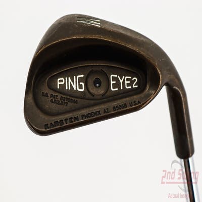 Ping Eye 2 Beryllium Copper Single Iron Pitching Wedge PW Ping Microtaper Steel Stiff Right Handed Black Dot 36.0in