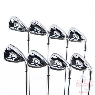 Callaway X-20 Iron Set 4-PW SW Callaway X Steel Steel Uniflex Right Handed 38.0in