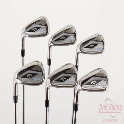 Callaway Paradym Ai Smoke HL Iron Set 6-PW GW Nippon NS Pro Zelos 8 Steel Regular Left Handed 38.5in