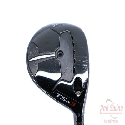 Titleist TSR3 Fairway Wood 3 Wood 3W 15° Mitsubishi Tensei 1K Black 75 Graphite Stiff Right Handed 43.25in