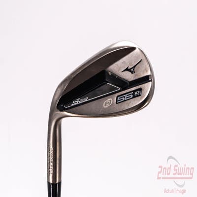 Mizuno S23 Copper Cobalt Wedge Sand SW 56° 10 Deg Bounce D Grind FST KBS Hi-Rev 2.0 Steel Wedge Flex Left Handed 35.5in