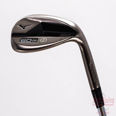 Mizuno S23 Copper Cobalt Wedge Lob LW 60° 6 Deg Bounce X Grind FST KBS Hi-Rev 2.0 Steel Wedge Flex Right Handed 35.5in