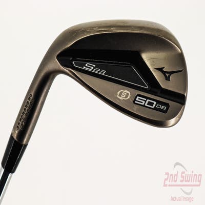 Mizuno S23 Copper Cobalt Wedge Gap GW 50° 8 Deg Bounce S Grind FST KBS Hi-Rev 2.0 Steel Wedge Flex Left Handed 35.5in