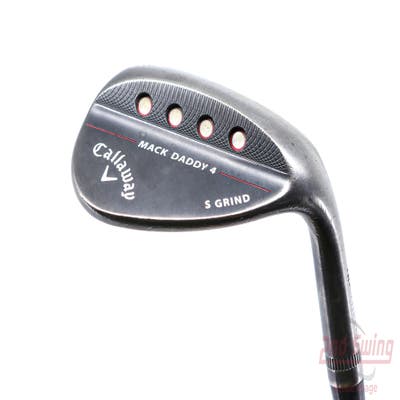 Callaway Mack Daddy 4 Black Wedge Lob LW 60° 10 Deg Bounce S Grind Dynamic Gold Tour Issue 115 Steel Wedge Flex Right Handed 34.75in