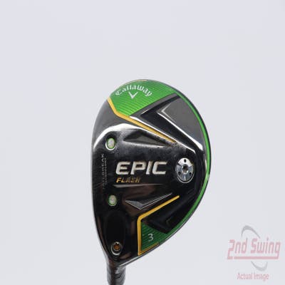 Callaway EPIC Flash Fairway Wood 3 Wood 3W 15° Project X EvenFlow Green 65 Graphite Stiff Left Handed 43.5in