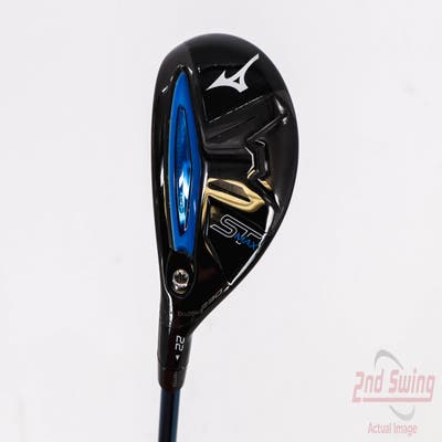 Mizuno ST-MAX 230 Hybrid 4 Hybrid 22° UST Mamiya LIN-Q Blue 75 Graphite Stiff Left Handed 40.5in