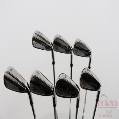 Mint Callaway Paradym Ai Smoke Iron Set 5-PW GW True Temper Elevate 95 Steel Regular Right Handed 38.5in