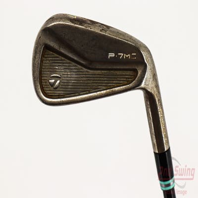 TaylorMade P7MC Raw Single Iron 7 Iron Dynamic Gold Tour Issue X100 Steel X-Stiff Right Handed 37.25in