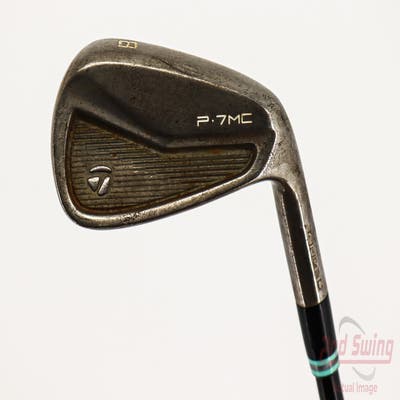 TaylorMade P7MC Raw Single Iron 8 Iron Dynamic Gold Tour Issue X100 Steel X-Stiff Right Handed 36.75in