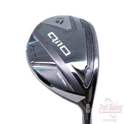 TaylorMade Qi10 Fairway Wood 5 Wood 5W 18° Aldila Rogue Silver 110 MSI 60 Graphite X-Stiff Right Handed 42.25in