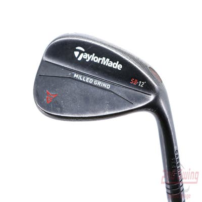 TaylorMade Milled Grind Black Wedge Sand SW 56° 12 Deg Bounce True Temper Dynamic Gold Steel Wedge Flex Right Handed 35.25in