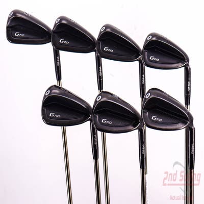 Ping G710 Iron Set 5-PW AW UST Mamiya Recoil 780 ES Graphite Regular Right Handed Black Dot 38.5in