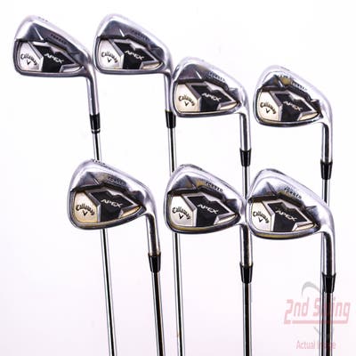 Callaway Apex 19 Iron Set 5-PW AW True Temper Elevate MPH 95 Steel Regular Right Handed 38.5in