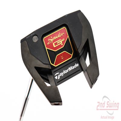 Mint TaylorMade Spider GT Single Bend Black Putter Steel Left Handed 35.0in