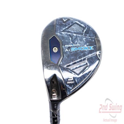 Callaway Paradym Ai Smoke Max Fairway Wood 3 Wood 3W 15° Mitsubishi Vanquish 5 Graphite Regular Left Handed 43.0in