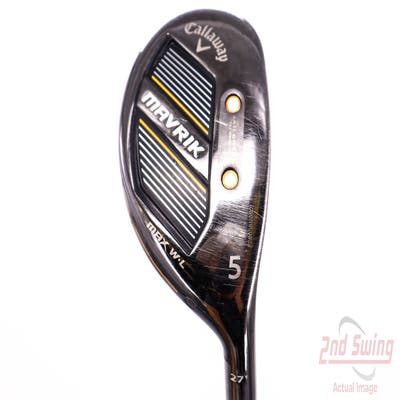 Callaway Mavrik Max Womens Lite Hybrid 5 Hybrid 27° UST Mamiya Helium Black 4 Graphite Ladies Right Handed 38.5in