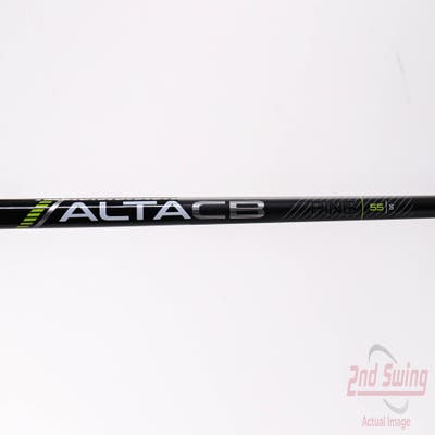 Used W/ Ping RH Adapter Ping ALTA CB 55 Black 55g Driver Shaft Stiff 44.5in