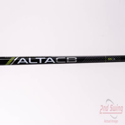 Used W/ Ping RH Adapter Ping ALTA CB 55 Black 55g Driver Shaft Stiff 44.0in