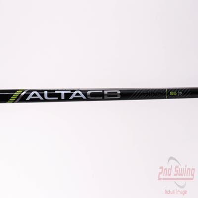 Used W/ Ping RH Adapter Ping ALTA CB 55 Black 55g Driver Shaft Stiff 44.25in