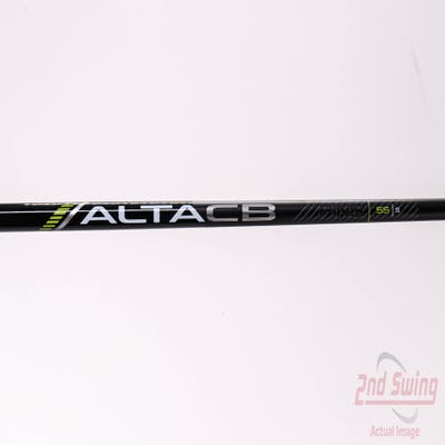 Used W/ Ping RH Adapter Ping ALTA CB 55 Black 55g Driver Shaft Stiff 44.25in