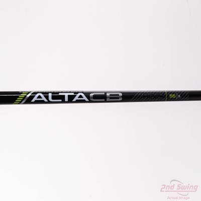 Used W/ Ping LH Adapter Ping ALTA CB 55 Black 55g Driver Shaft Stiff 44.5in