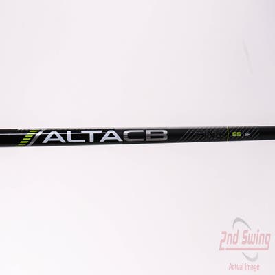 Used W/ Ping RH Adapter Ping ALTA CB 55 Black 55g Driver Shaft Senior 43.5in