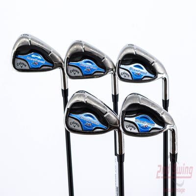 Callaway Steelhead XR Iron Set 6-PW Project X HZRDUS Blue 47g Graphite Ladies Right Handed 36.5in