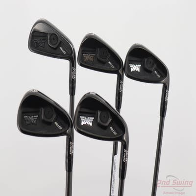 PXG 0317 CB Xtreme Dark Iron Set 6-PW Aerotech SteelFiber i110 PR Graphite Stiff Right Handed 37.5in