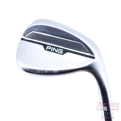 Ping s159 Chrome Wedge Lob LW 58° 10 Deg Bounce S Grind True Temper Dynamic Gold 120 Steel Stiff Right Handed Black Dot 35.0in