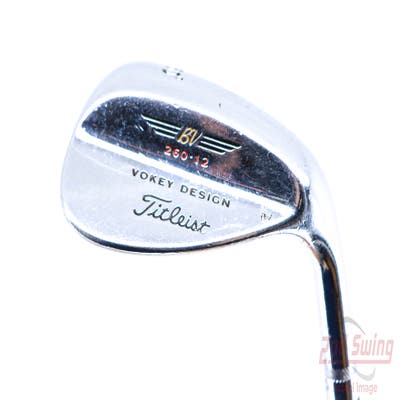 Titleist Vokey Chrome 200 Wedge Lob LW 60° 12 Deg Bounce Titleist Vokey BV Steel Wedge Flex Right Handed 34.5in