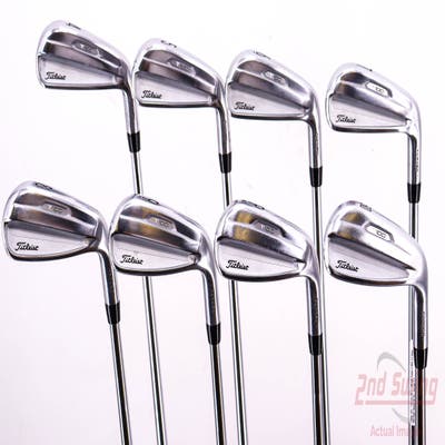 Titleist 2021 T100 Iron Set 4-PW GW Project X Rifle 6.0 Steel Stiff Right Handed 38.0in