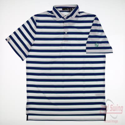 New W/ Logo Mens Ralph Lauren RLX Polo Large L Multi MSRP $110